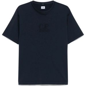 C.p. Company, Heren, Tops, Blauw, Maat: L