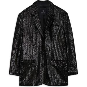 Anine Bing, Dames, Jassen, Zwart, Maat: L