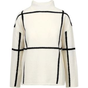 Pennyblack, Dames, Truien, Beige, Maat: L Wol,