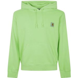 Carhartt Wip, Heren, Sweatshirts & Hoodies, Groen, Maat: L