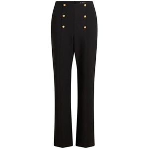 Karl Lagerfeld, Dames, Broeken, Zwart, Maat: XS