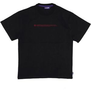 Octopus, Heren, Tops, Zwart, Maat: S Katoen,