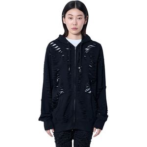 Sia Arnika, Dames, Sweatshirts & Hoodies, Zwart, Maat: S Katoen,