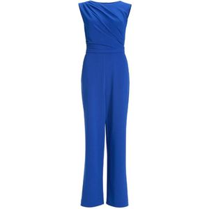 Swing, Dames, Jumpsuits & Playsuits, Blauw, Maat: 4XL Jersey,