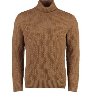 Drumohr, Heren, Truien, Bruin, Maat: XL Wol,