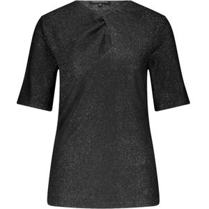 Tramontana - Top Twisted Detail Sparkles - Zwart - Met Glitter