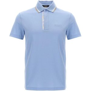 Versace, Heren, Tops, Blauw, Maat: XS Katoen,