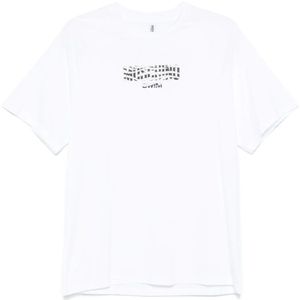 Moschino, Heren, Tops, Wit, Maat: S