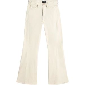 7 For All Mankind, Dames, Jeans, Wit, Maat: W25 Corduroy,