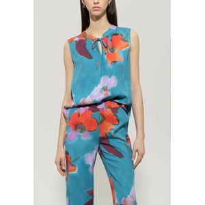 Luisa Cerano, Dames, Tops, Veelkleurig, Maat: S Viscose,