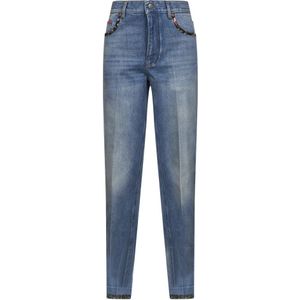 Valentino Garavani, Dames, Jeans, Blauw, Maat: W26 Denim,