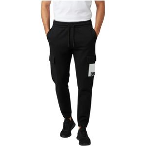 Dsquared2, Heren, Broeken, Zwart, Maat: XS Katoen,