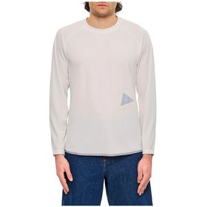 And Wander, Heren, Tops, Wit, Maat: S