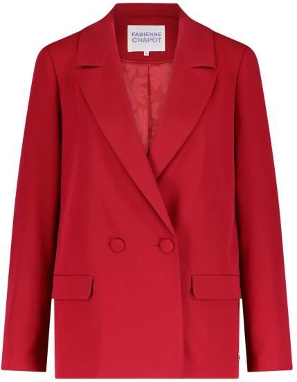 Fabienne Chapot, Dames, Jassen, Rood, Maat: XS Zijde,