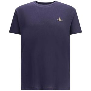 Vivienne Westwood, Heren, Tops, Blauw, Maat: S Katoen,