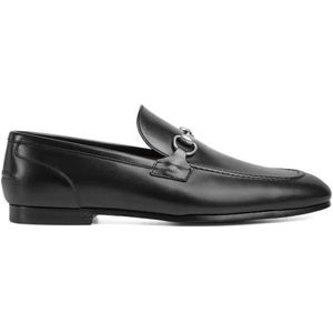 Gucci, Heren, Schoenen, Zwart, Maat: 41 1/2 EU Leer,