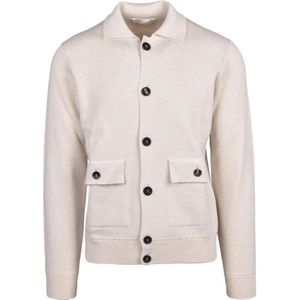 Filippo De Laurentiis, Heren, Truien, Wit, Maat: L