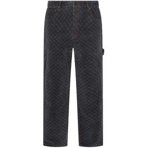 Daily Paper, Heren, Jeans, Grijs, Maat: XS Katoen,