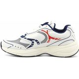 TOMMY JEANS Sneakers ARCHIVE'25 - Vrijetijdsschoen - Wit/blauw/rood - Vetersluiting