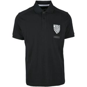 Bikkembergs, Heren, Tops, Zwart, Maat: S Katoen,