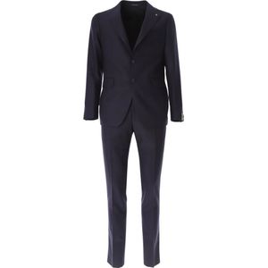 Tagliatore, Heren, Pakken, Blauw, Maat: L