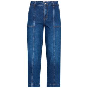 Part Two, Dames, Jeans, Blauw, Maat: W25 Katoen,