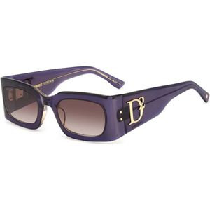Dsquared2, Dames, Accessoires, Paars, Maat: 52 MM