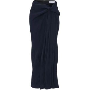 JW Anderson, Dames, Rokken, Blauw, Maat: 2XS Poliester,