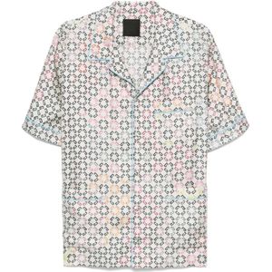 Givenchy, Heren, Overhemden, Veelkleurig, Maat: L Zijde,