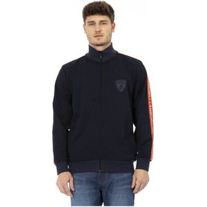 Automobili Lamborghini, Heren, Sweatshirts & Hoodies, Blauw, Maat: 2XL