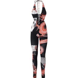 Roberto Cavalli, Dames, Jumpsuits & Playsuits, Veelkleurig, Maat: M