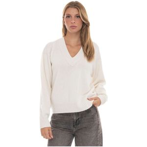Vanisé, Dames, Truien, Wit, Maat: XL Zijde,