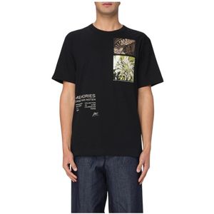 Dries Van Noten, Heren, Tops, Zwart, Maat: L