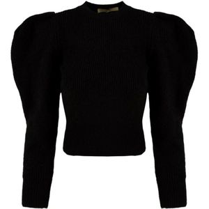 Akep, Dames, Truien, Zwart, Maat: XS