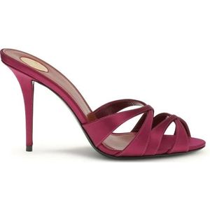 Saint Laurent, Dames, Schoenen, Rood, Maat: 36 EU Zijde,