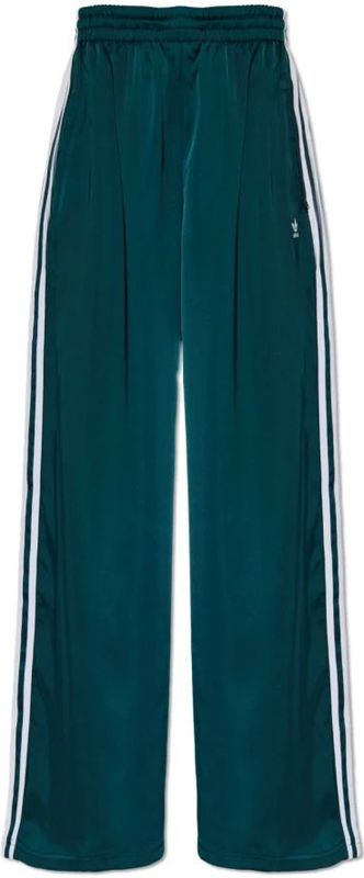 Adidas - Adicolor Satin Wide Leg Joggers - Sportbroek - Zwart