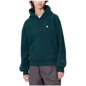 Carhartt Wip, Dames, Sweatshirts & Hoodies, Blauw, Maat: XS Katoen,