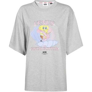 Gcds, Dames, Tops, Grijs, Maat: XS Katoen,