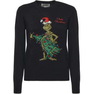 MC2 Saint Barth, Dames, Truien, Zwart, Maat: XS Kasjmier,