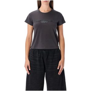 Alexander Wang, Dames, Tops, Grijs, Maat: XL Katoen,