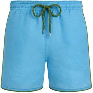 Vilebrequin, Heren, Badkleding, Blauw, Maat: M Linnen,
