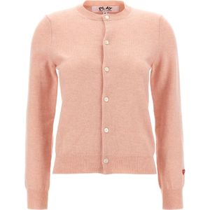 Comme des Garçons Play, Dames, Truien, Roze, Maat: L Wol,