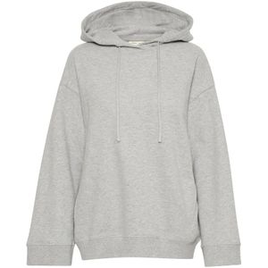 InWear - Lichtgrijs Melange Hoodie - Sweatshirt - Dames