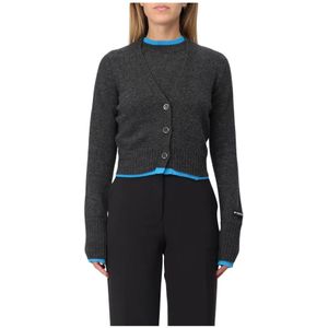 Pinko, Dames, Truien, Grijs, Maat: M Kasjmier,