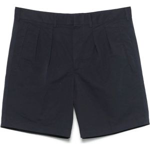 Tom Ford, Heren, Korte broeken, Blauw, Maat: W34 Katoen,