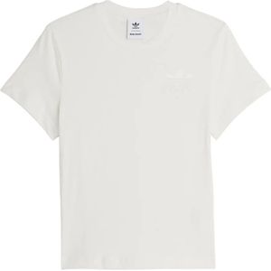 Adidas, Dames, Tops, Wit, Maat: L Katoen,