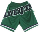 Dallas Mavericks - Big Face 2.0 - Korte Broek - 100% Poly Mesh - Gevoerd