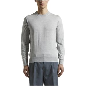 Peserico, Heren, Truien, Grijs, Maat: XL Katoen,