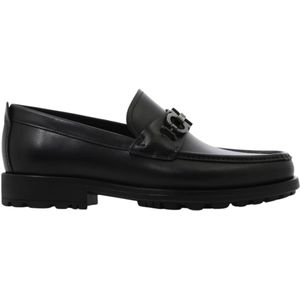 Ferragamo, Heren, Schoenen, Zwart, Maat: 38 EU Leer,