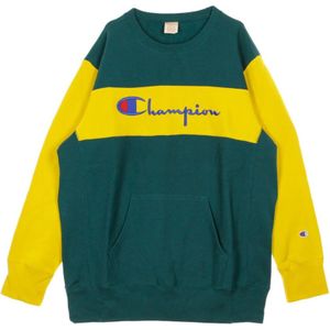 Champion, Heren, Sweatshirts & Hoodies, Groen, Maat: M